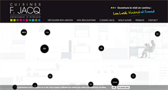 Desktop Screenshot of cuisines-jacq.com
